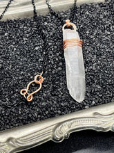 Load image into Gallery viewer, Lemurian Crystal Wrapped Necklace
