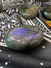 Load image into Gallery viewer, Mermaid Labradorite Palm Stone 🌈⚡️